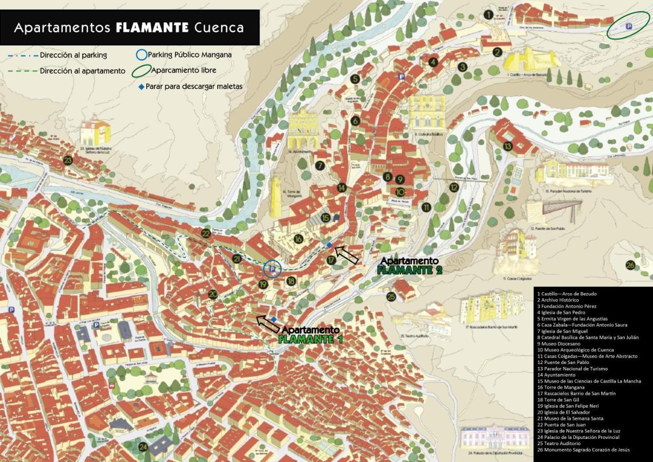 Apartamento Flamante 1 Appartement Cuenca  Buitenkant foto